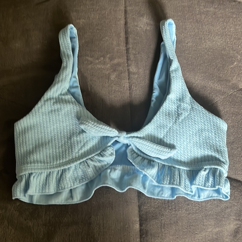 Shein Ruffle Tie Bikini - Picture 2 of 6